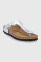 Dětské žabky Birkenstock 1019192.36.39 stříbrná SS22