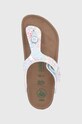 Birkenstock japonki dziecięce Gizeh srebrny 1022193.30.35