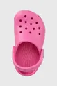 рожевий Дитячі шльопанці Crocs