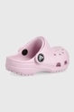 Παιδικές παντόφλες Crocs ροζ