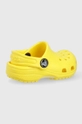 Παιδικές παντόφλες Crocs κίτρινο