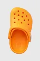 oranžová Detské šľapky Crocs