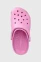 ροζ Παιδικές παντόφλες Crocs