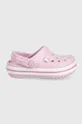 рожевий Дитячі шльопанці Crocs Для дівчаток
