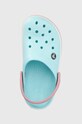 Дитячі шльопанці Crocs бірюзовий KIDS.CLOG.207006.PPYY.G