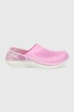 Παντόφλες Crocs μωβ KIDS.CLOG.207021.PPYY.G