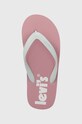 Levi's japonki dziecięce różowy VCAL0063S.SOUTH.BEACH.G