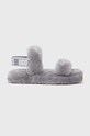 UGG kapcie wełniane dziecięce Oh Yeah szary 1115752K.SAMT
