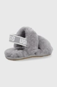 Детские шерстяные тапочки UGG Oh Yeah серый