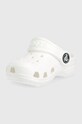 Chlapec Detské šľapky Crocs KIDS.CLOG.T.206990.PPYY biela