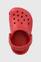 красный Детские шлепанцы Crocs