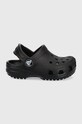 Дитячі шльопанці Crocs чорний KIDS.CLOG.T.206990.PPYY
