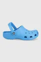 albastru metalizat Crocs papuci De copii