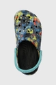 multicolor Crocs klapki dziecięce