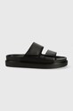 Vagabond Shoemakers slapi de piele Seth negru 5390.101.20