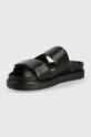Încălțăminte Vagabond Shoemakers slapi de piele Seth 5390.101.20 negru