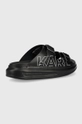 Karl Lagerfeld klapki skórzane KAPRI MENS KL52505.000 czarny