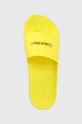 żółty Calvin Klein klapki