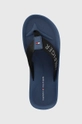 fekete Tommy Hilfiger flip-flop