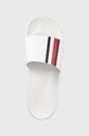 Pantofle Tommy Hilfiger bílá FM0FM03975.YBR