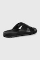 UGG klapki skórzane Wainscott Slide 1117476.BLLE czarny SS22
