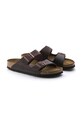 Обувь Кожаные шлепанцы Birkenstock Arizona 452761 коричневый