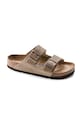 Birkenstock papuci din nubuc Arizona 552811 bej AA00