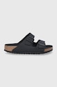 Birkenstock Arizona Birko Flor Black Black Foot Bed synthetic black 1019098