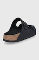 Shoes Birkenstock Arizona Birko Flor Black Black Foot Bed 1019098 black