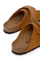 Semišové šľapky Birkenstock Kyoto  Zvršok: Semišová koža Vnútro: Prírodná koža Podrážka: Syntetická látka