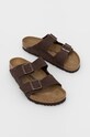 Шлепанцы из нубука Birkenstock Arizona 1022457 коричневый AA00