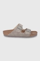 sivá Šľapky Birkenstock Arizona Pánsky