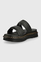 Obuwie Dr. Martens klapki skórzane Chilton DM25766001.Chilton czarny