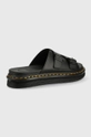 Dr. Martens leather sliders black