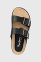 μαύρο Παντόφλες Pepe Jeans Urban Sandal Smart Cork