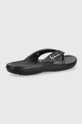 Crocs flip flops black