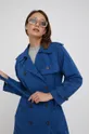 niebieski Lauren Ralph Lauren płaszcz 200861915001