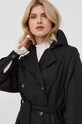 Trenčkot The Kooples FTRE24002K čierna