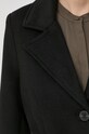 Bruuns Bazaar Płaszcz wełniany Catarina Novelle BBW2508 czarny