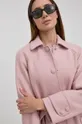 ροζ Red Valentino - Μάλλινο παλτό