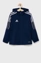 adidas Performance geaca copii GP4974 cu captuseala albastru GP4974