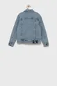 Detská rifľová bunda Calvin Klein Jeans modrá