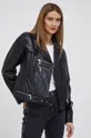 μαύρο Δερμάτινο jacket Armani Exchange
