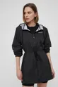 czarny Dkny parka DP1J8764