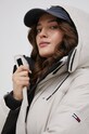 Pernata jakna Tommy Jeans bež DW0DW11842.PPYY