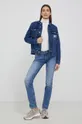 Calvin Klein Jeans - Τζιν μπουφάν σκούρο μπλε