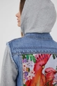 Desigual kurtka jeansowa 22SWED31 Damski