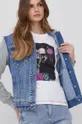 Desigual kurtka jeansowa 22SWED31