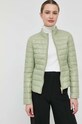 Oboustranná péřová bunda Patrizia Pepe CO0178.A503 zelená