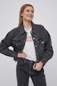 Levi's geacă din denim A1743.0000 gri AW23